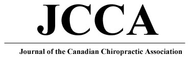Journal of the Canadian Chiropractic Association